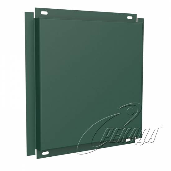 Кассета стальная - RAL 6005 открытого типа