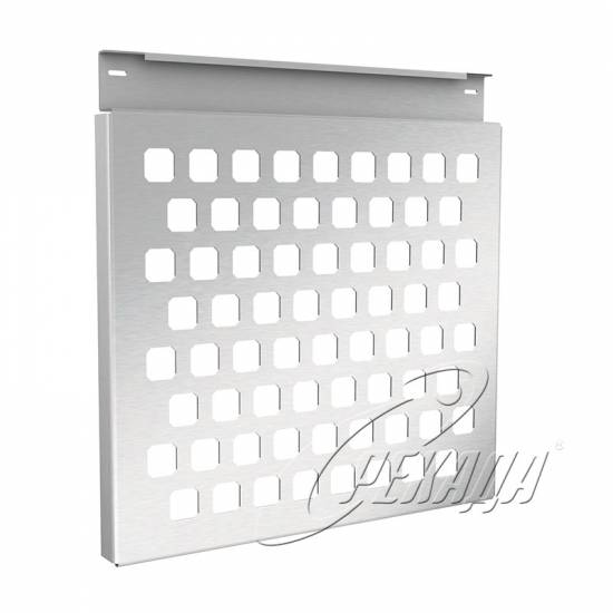 Перфорированные кассеты - Квадраты без смещения со срезанными углами