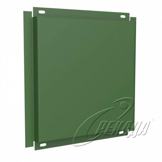 Кассета стальная - RAL 6002 открытого типа