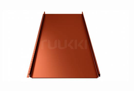 Фальцевая кровля ruukki Classic с покрытием Pural Matt/Pural matt BT, цвет rr750