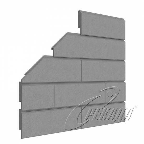 Плитка под кирпич - RAL 7004