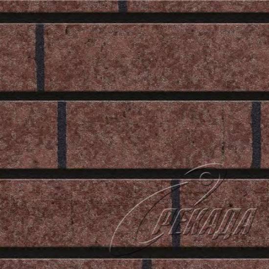 Под кирпич - Бордовый
