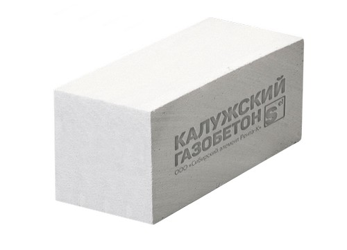Газобетонные блоки Калужский D500 В3,5 625*250*200