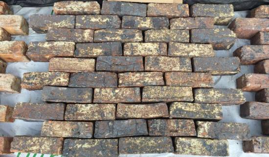 Кирпич Ручной Работы, Состаренный №12, М175, 210х100х65, Rufford