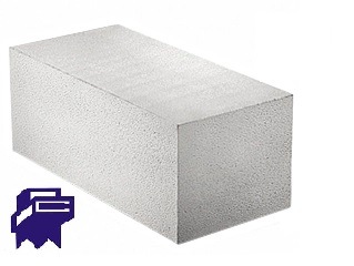 Блок газобетонный стеновой 625*350*250мм B 2 D 400кг/м3 Могилевский КСИ