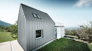 Алюминиевая кровля Система PREFALZ 45 Бронзовый Prefa