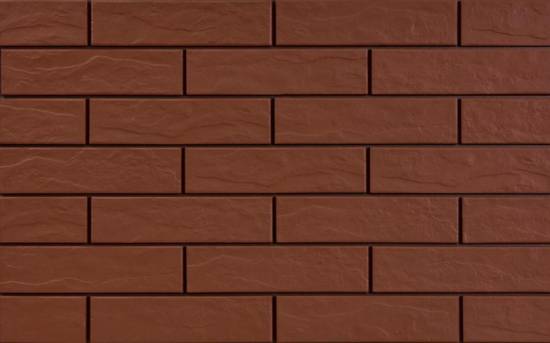 Фасадная клинкерная плитка Cerrad Burgund Rustico, 245x65x6.5 мм