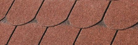 Гибкая битумная черепица IKO Victorian Tile Red Ultra RAL 3002