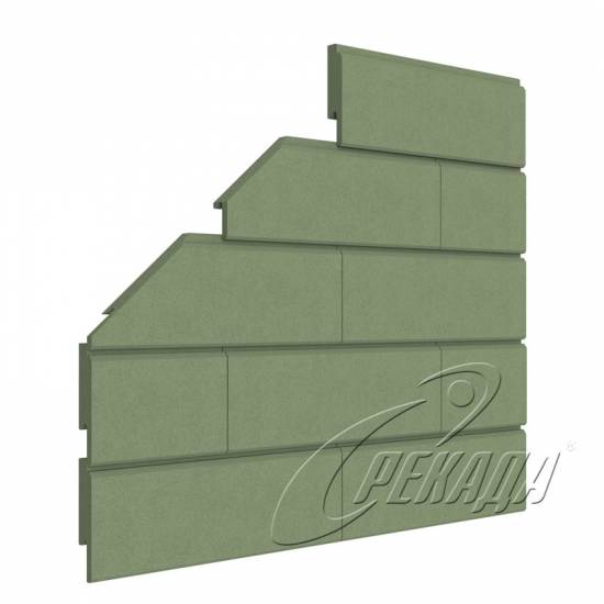 Плитка под кирпич - RAL 6021