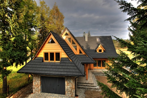 Композитная черепица рядовая Decra Classic Осенний каприз